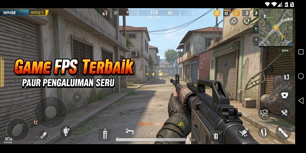 Tampilan gameplay mendebarkan dan intens dari WIN88